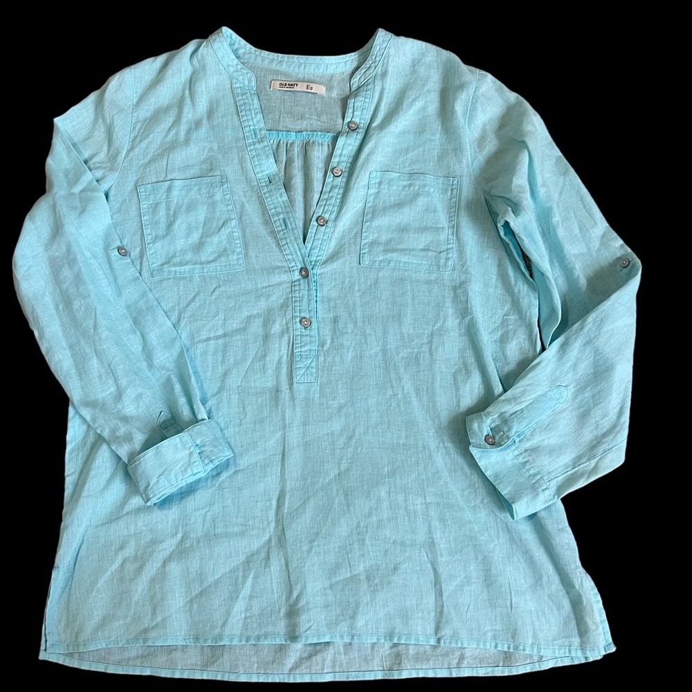 Old Navy Tunic Light Blue Small